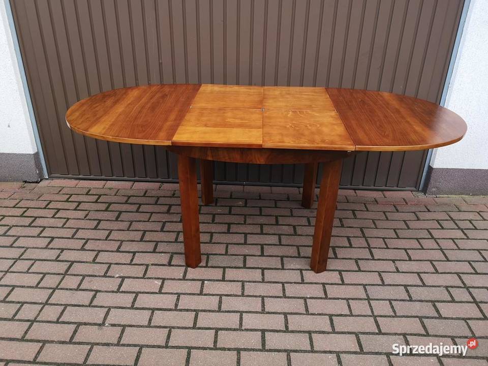 Stół ArtDeco Orzech Zgrabny Stary Antyk wielkopolskie Swarzędz