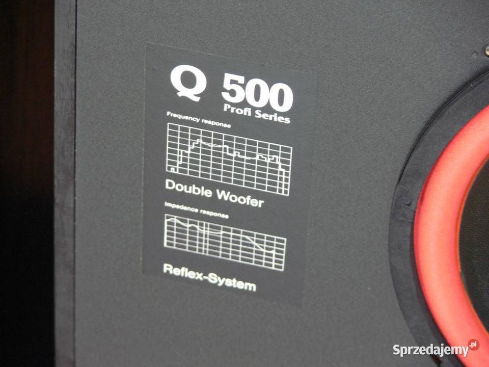 Kolumny imprezowe Profi Q500 300500 wat WYSYŁKA Słuchawki i głośniki Jasło