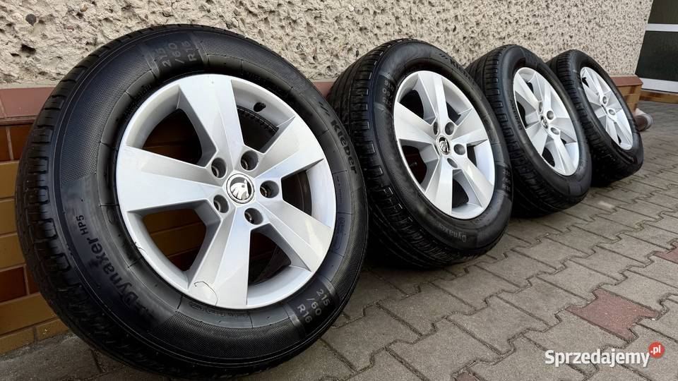 4x Koła Felgi Opony Letnie 16 Skoda Seat Vw Audi Lubiąż