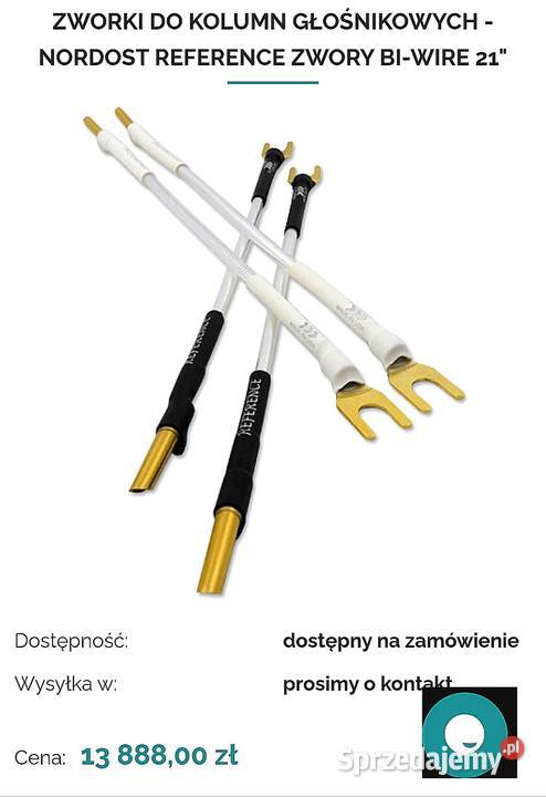 Nordost Reference BI WIRE JUMPERS zworki Giżycko