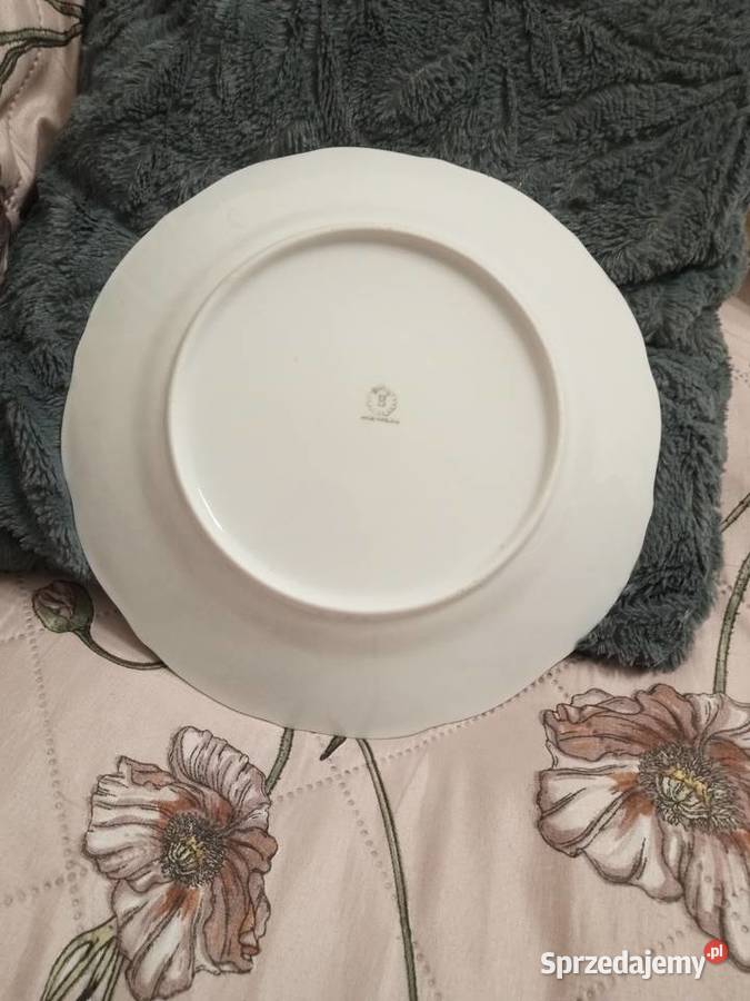 Talerz porcelanowy Bogucice Porcelana i szkło Mysłowice