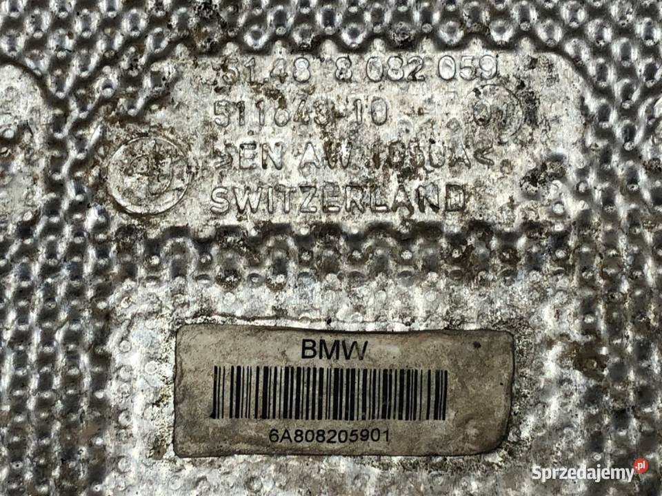 OSŁONA TERMICZNA BMW G30 8082059