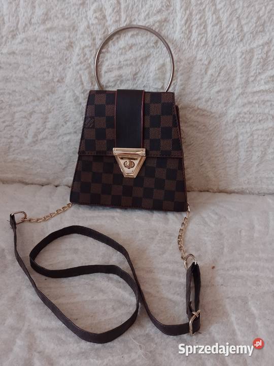 Louis Vuitton Mała brązowa torebka listonoszka małopolskie Kraków