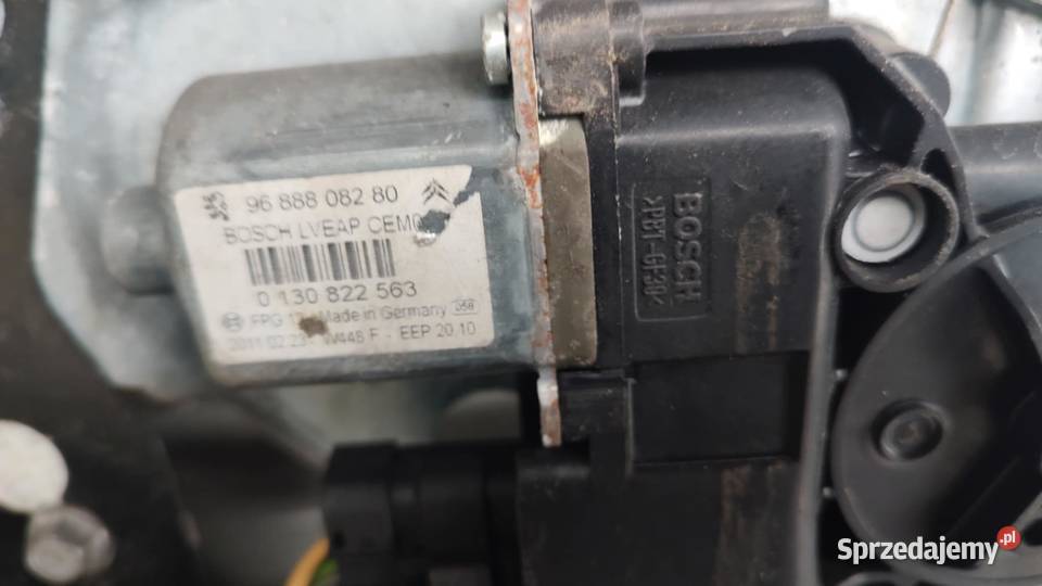 Podnośnik szyby lewy przód przedni 9688808280 osobowe Książ Wielkopolski