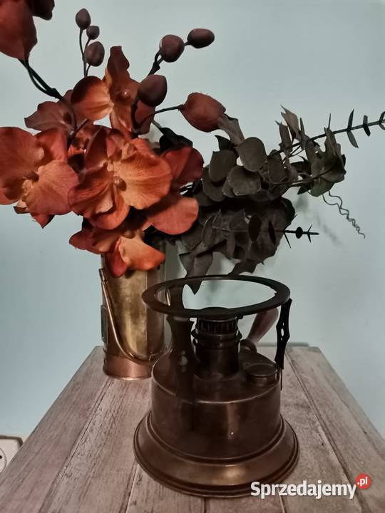 Zabytkowy kolekcjonerski podgrzewacz Antyki Kraków