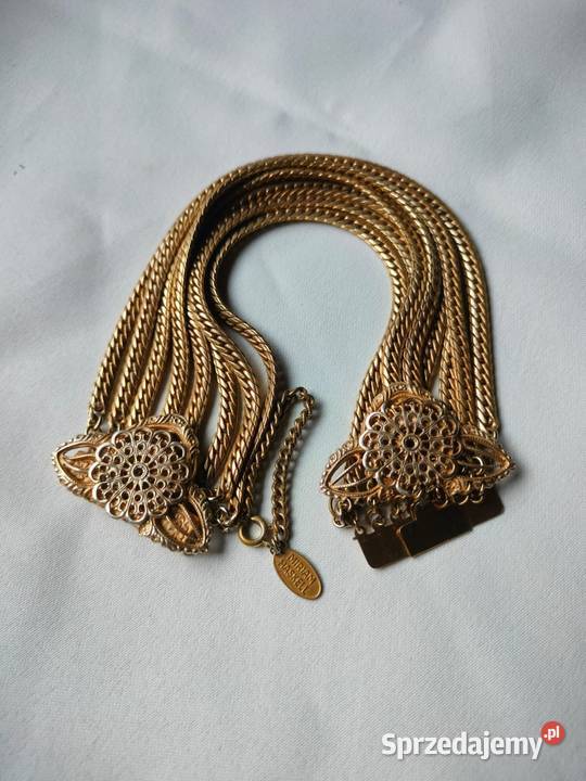 Bransoletka Miriam Haskell lata 20te Prusim sprzedam