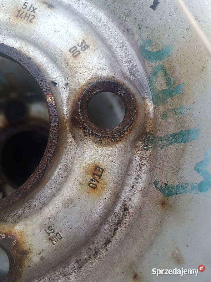 VW LUPO 3L FELGA STALOWA FELGI ET40 Turek sprzedam