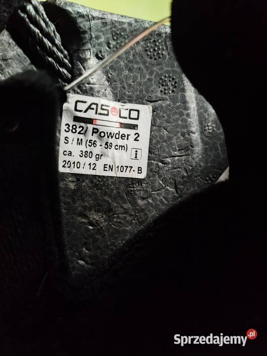kask narciarski Casco Powder2 czarny 5659 narty Poznań