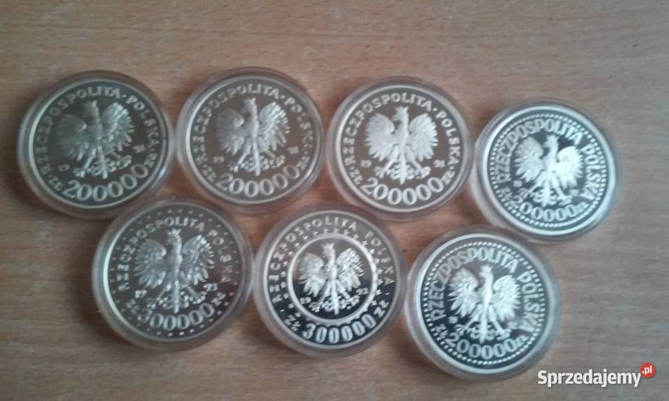 Monety srebrne w kapslach Tur