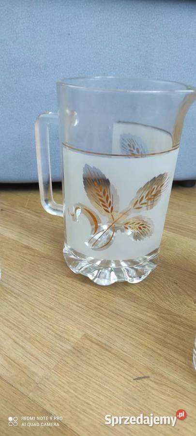 Włoski zabytkowy zestaw Covetro Italian dzbanek Porcelana i szkło Antyki, Sztuka, Kolekcje Czechowice-Dziedzice