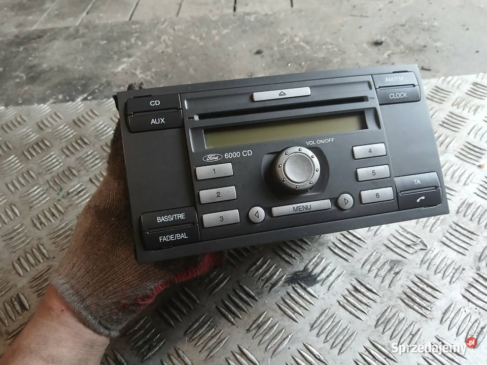 Radio Fabryczne Ford 6000CD kod do radia osobowe Radłów