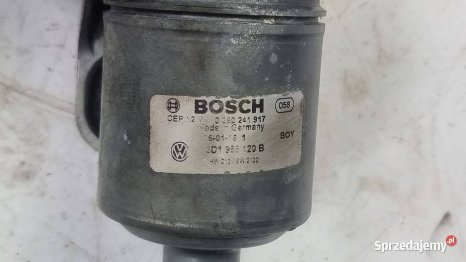 MECHANIZM WYCIERACZEK PRZÓD VOLKSWAGEN PHAETON Lipno sprzedam