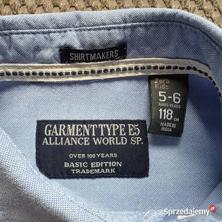 ZaraKids koszula rozmiar 118 56 lat 5 lat+ Kraków