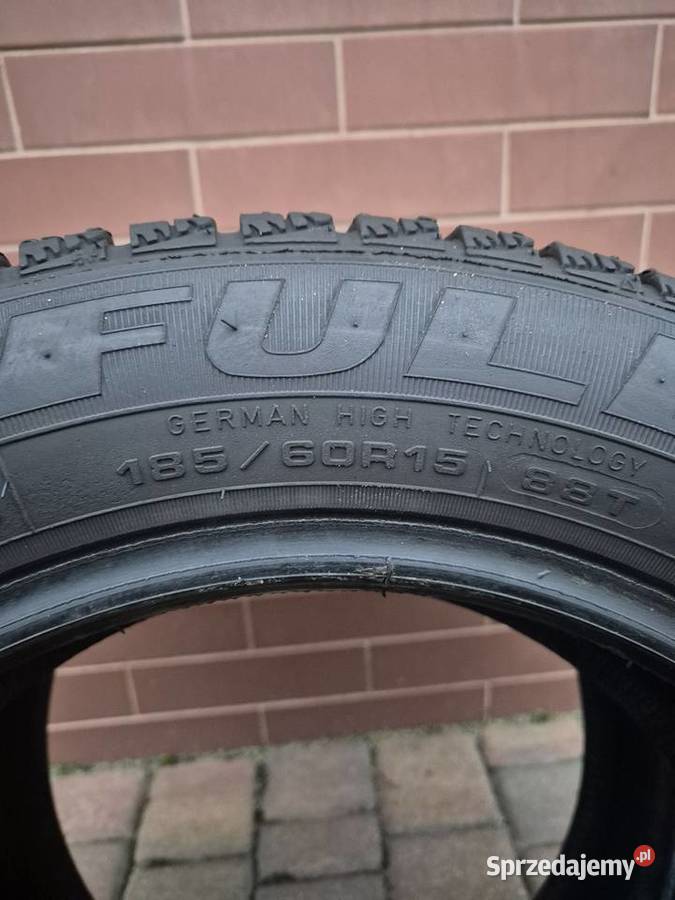 Opony 2x 18560r15 fulda zimowe Zalasewo sprzedam