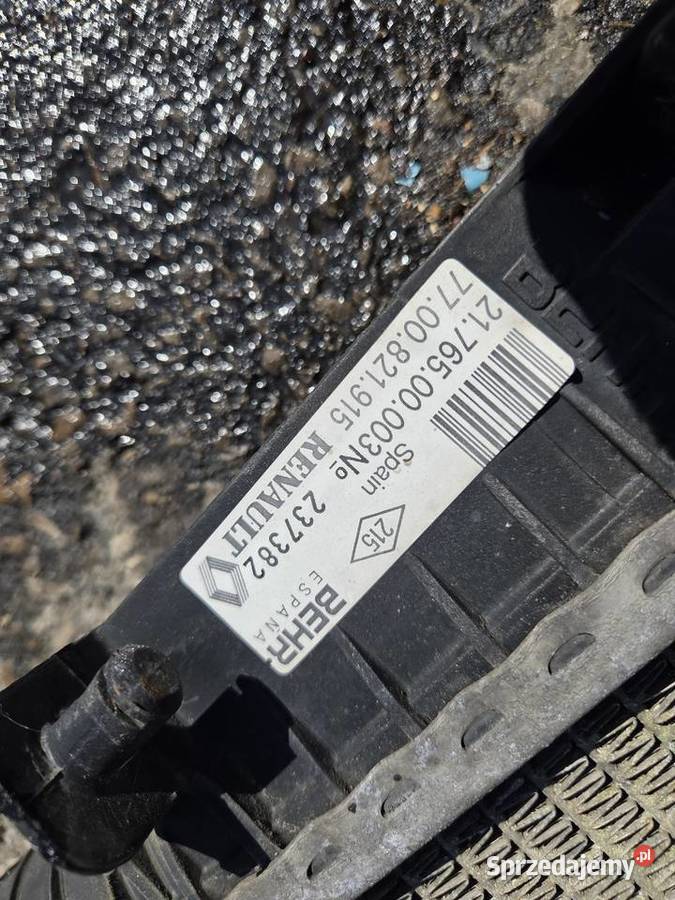 Sprzedam chłodnicę do Renault laguna 2 18 osobowe Łagów sprzedam