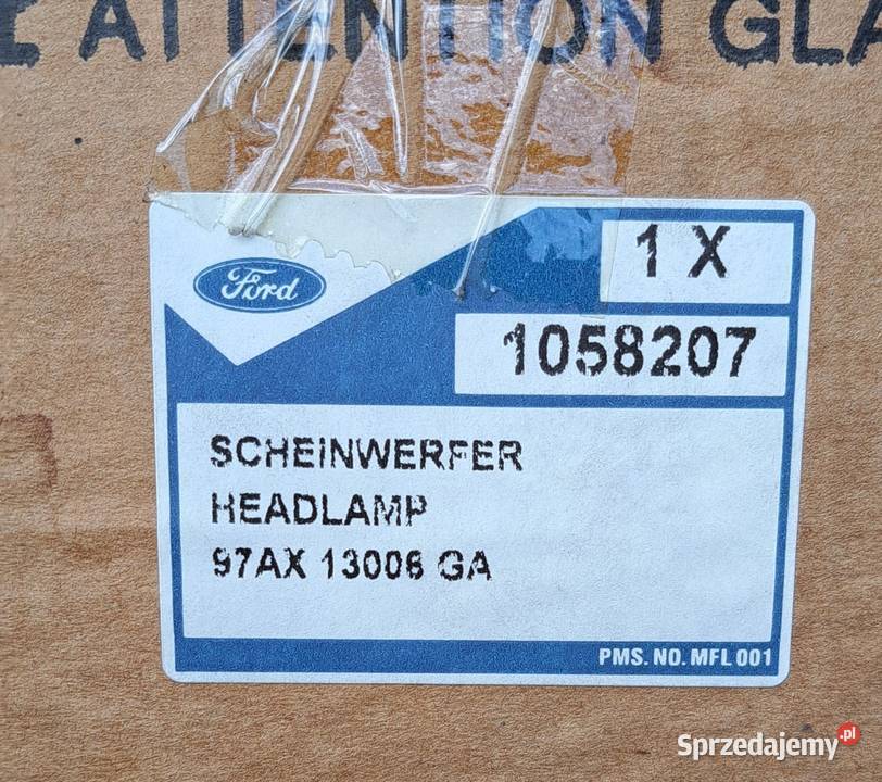 Lampy przód Ford EscortOrion Pyrzyce sprzedam