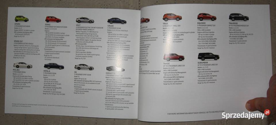 Chevrolet 2014 prospekt katalog