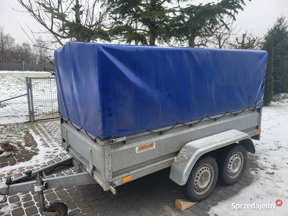 Przyczepa Neptun sprzedaż syndyka wielkopolskie Polanowo