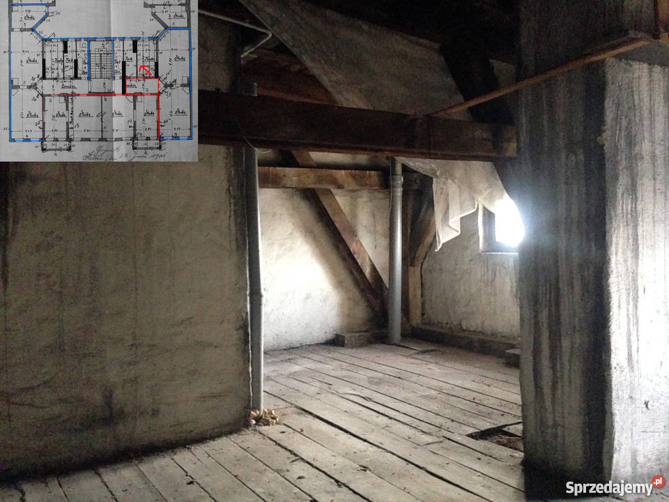 Strych do adaptacji Szczecin