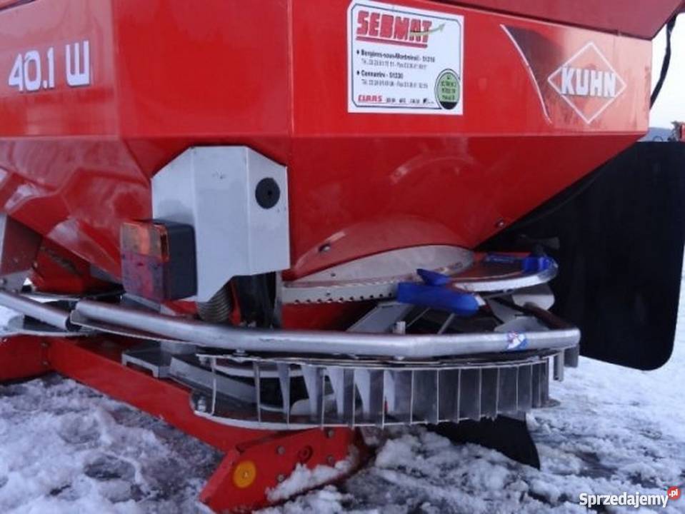 Rozsiewacz nawozu Kuhn Axis 401W Waga komputer Rozsiewacze nawozów Szychowice sprzedam