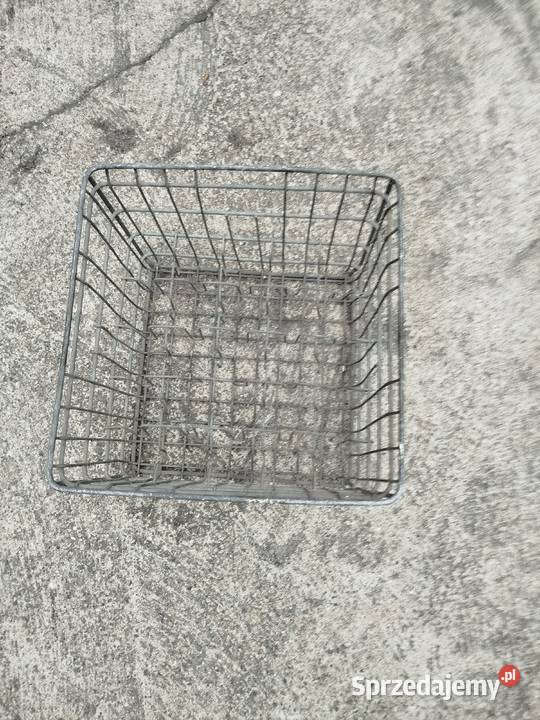 Skrzynia z drutu na butelki z PRL Opole sprzedam