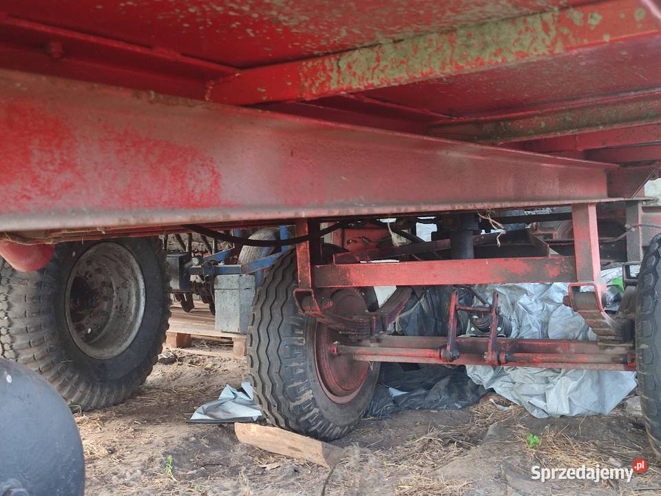 Przyczepa rolnicza nieuszkodzony Maszyny rolnicze Gizałki
