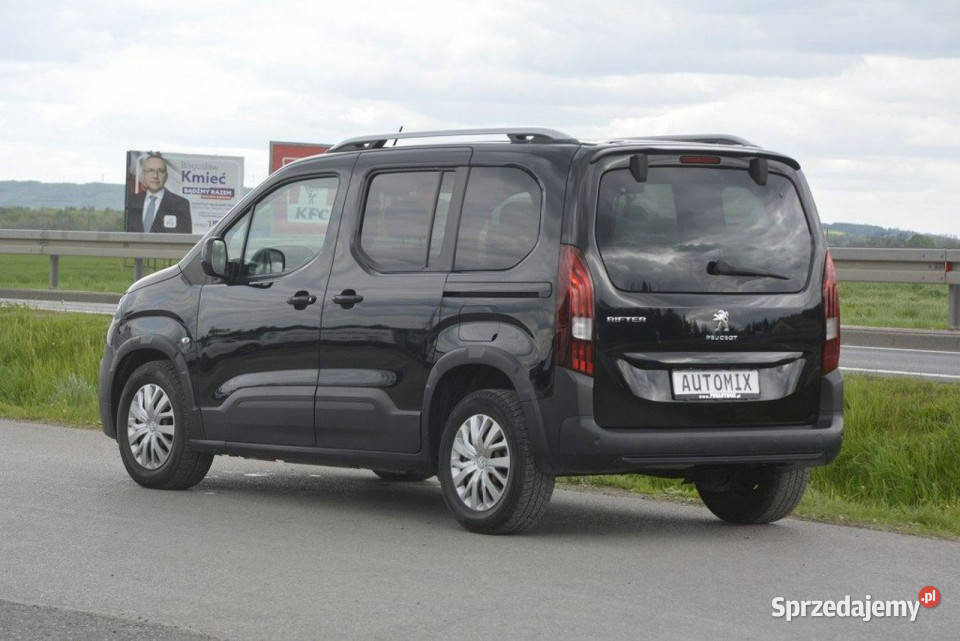 Peugeot RIFTER 15BlueHDI nawigacja Android Auto wspomaganie kierownicy Sędziszów Małopolski