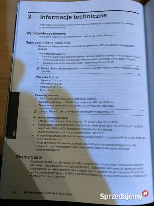 HP Photosmart C 5200 małopolskie Kraków