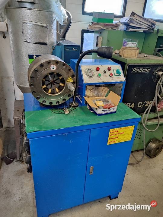 Prasa zakuwarka do węży hydrauliczna Maków Podhalański