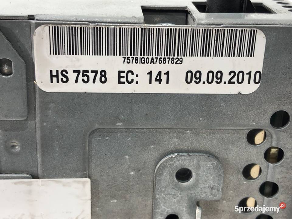 RADIO BMW E91 9239212 0412 ODTWARZACZ MULTIMEDIA