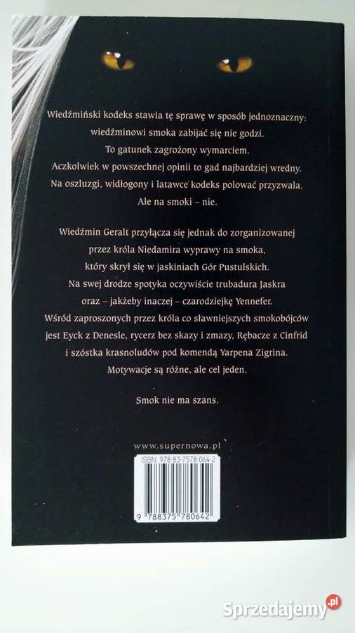 Wiedźmin Miecz przeznaczenia Andrzej Sapkowski Warszawa