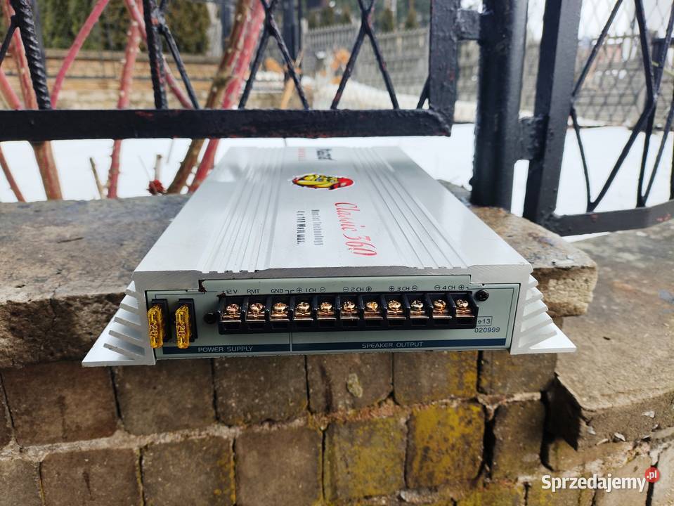 Wzmacniacz samochodowy 4 kanałowy Magnat Classic Niegowonice