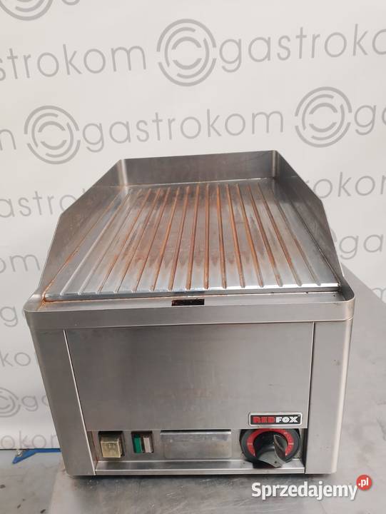 Płyta grillowa ryflowana z linii Redfox FTRC30E Wrocław