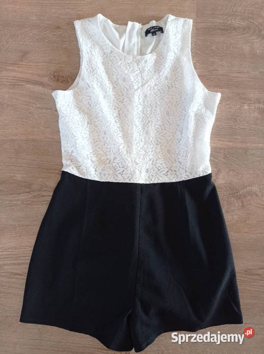 Białoczarny kombinezon New Look podlaskie Hajnówka