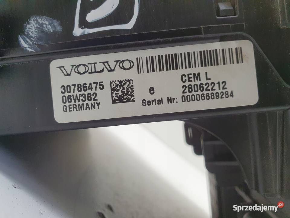 Volvo S60 I lift 24D MODUŁ BSI CEM komfortu Chełm
