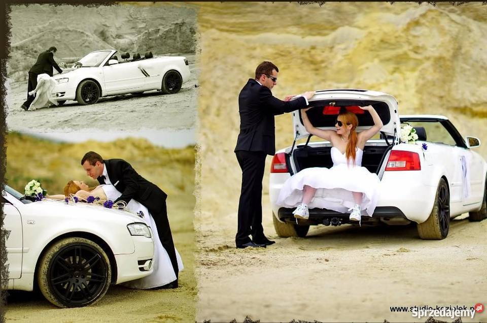 AUDI A4 Cabrio S4 BIAŁY Cabriolet wielkopolskie Leszno