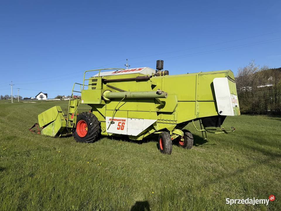 Kombajn class dominator 56 Zbożowe Limanowa
