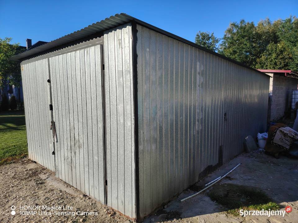 Garaż blaszak 35x6 Ulesie