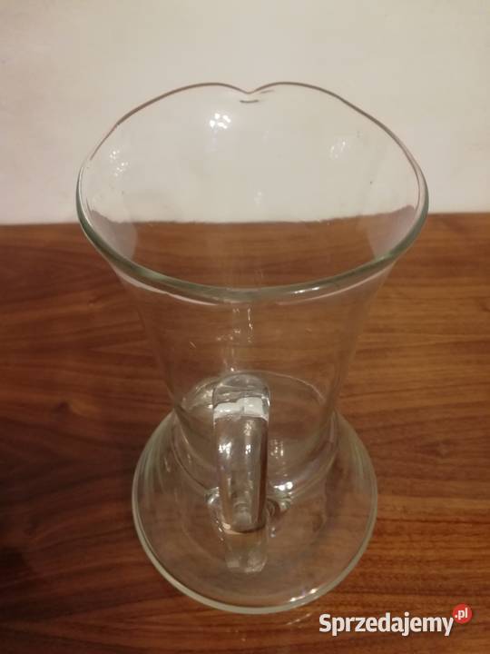 Szkło z epoki PRL dzbanek Warszawa