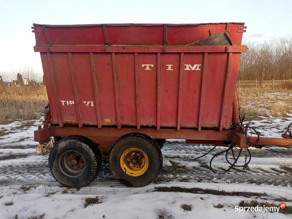 Przyczepa wywrotka 6 t Tim Radom sprzedam