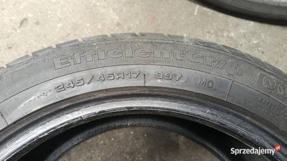 Opony letnia Goodyear EfficientGrip 2454517 99 lato małopolskie Kraków