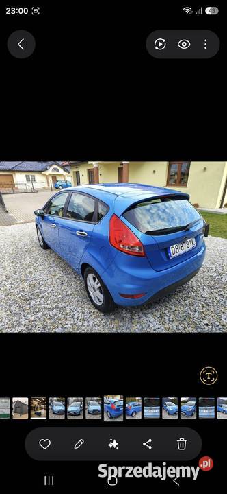 Ford fiesta mk7 2008 125 klima alufelgi 5 drzwi Wałbrzych sprzedam