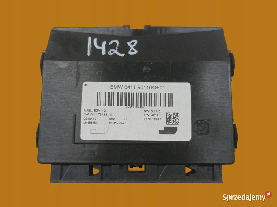 MODUŁ KIMATYZACJI 9311849 Bmw Seria 1 II