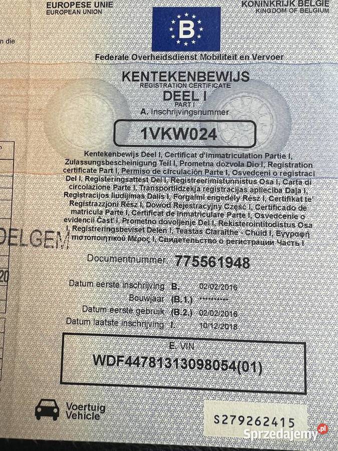 Mercedes v 200 diesel 7 osobowy do opłat Klasa V Głotowo