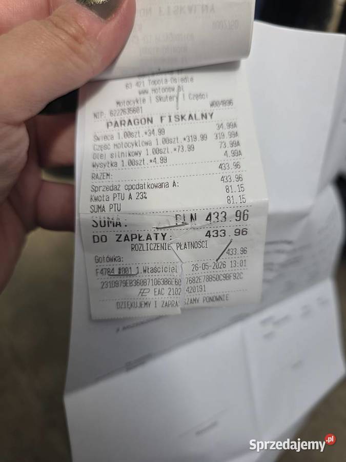 Yamaha YZF 125R benzyna pomorskie Słupsk