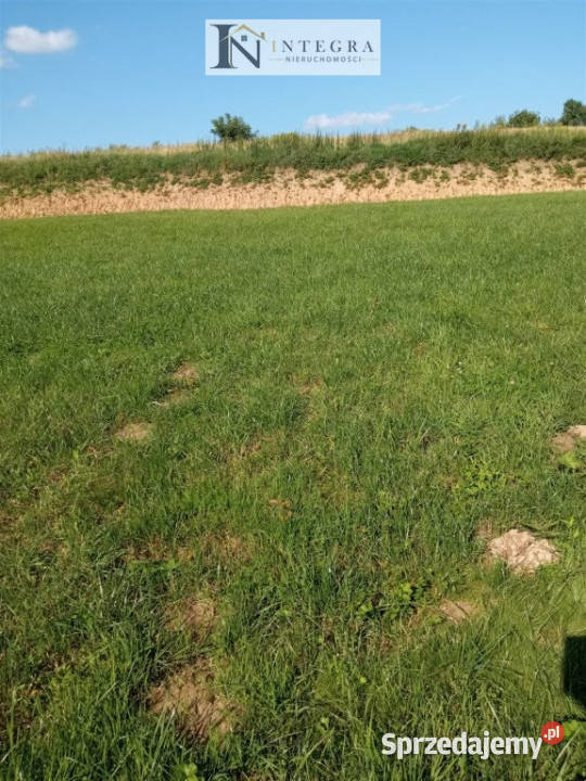 Działka budowlana z WZ 1939 ara Rzeszów boczna