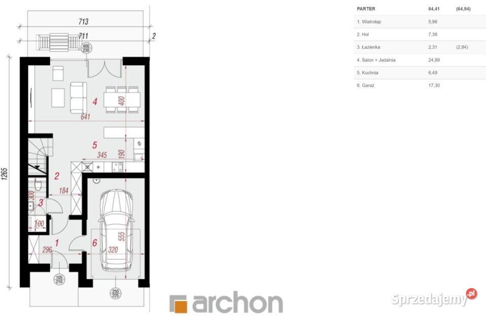 Dom wolnostojący Nasutów 127m2 sprzedam