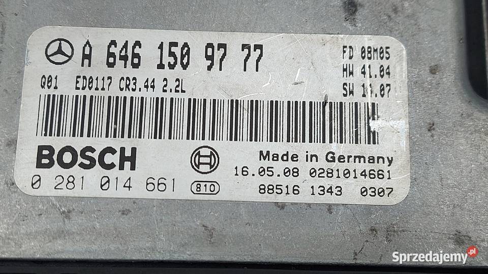 MERCEDES W203 22 CDI komputer sterownik świętokrzyskie Kielce