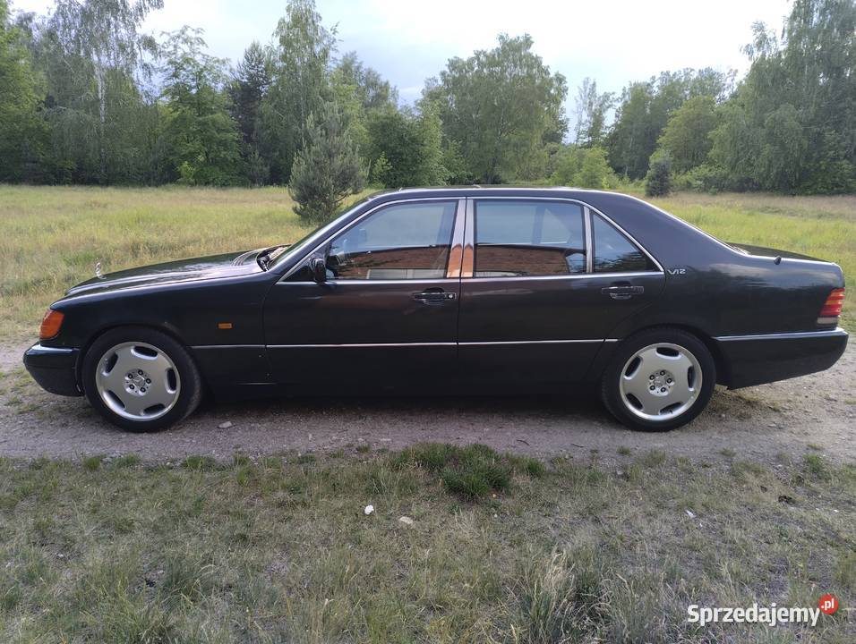 Mercedes W140 600SEL - jeden z pierwszych! Zabytek.