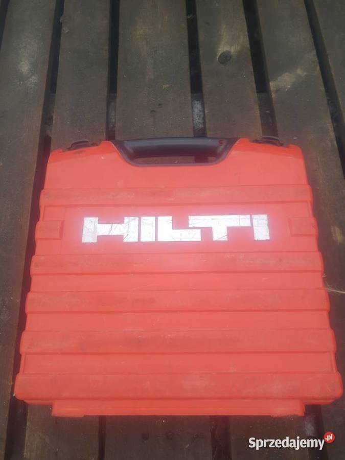 Walizka kufer skrzynka HILTI elektronarzędzia Karczmiska Pierwsze sprzedam